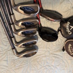 Callaway Irons and Rescues 