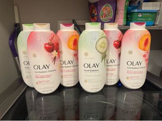 Brand new Olay body wash (6) for ($30)(Cash only)(price is firm)