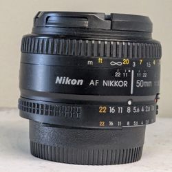 Nikon AF Nikkor 50mm f/1.8D