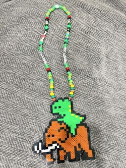 Perler Necklace (excision & Wooli)