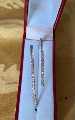 Excellent Condition 925 Sterling Silver Genuine Small Diamonds Guaranteed Bracelet ONLY $270 🎈