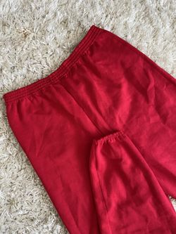 Red Sweatpants