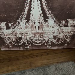 Numbered Oliver Gal Lg chandelier print ( pick up near Labrea & San Vicente 90019)