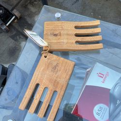 Wooden Salad Mixer