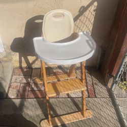 Wooden High Chair OBO