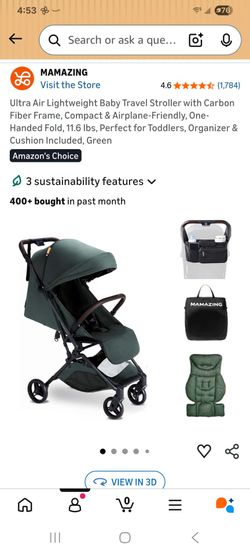 10 lbs single stroller Like New