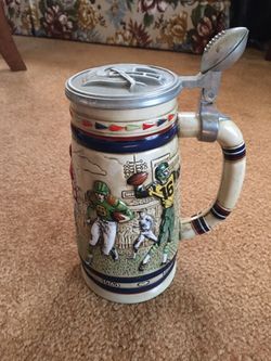 CERAMIC BEER STEIN from AVON