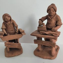 Clay Figurines (Made in Chile)