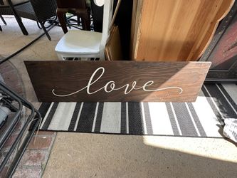 Love Wall Sign
