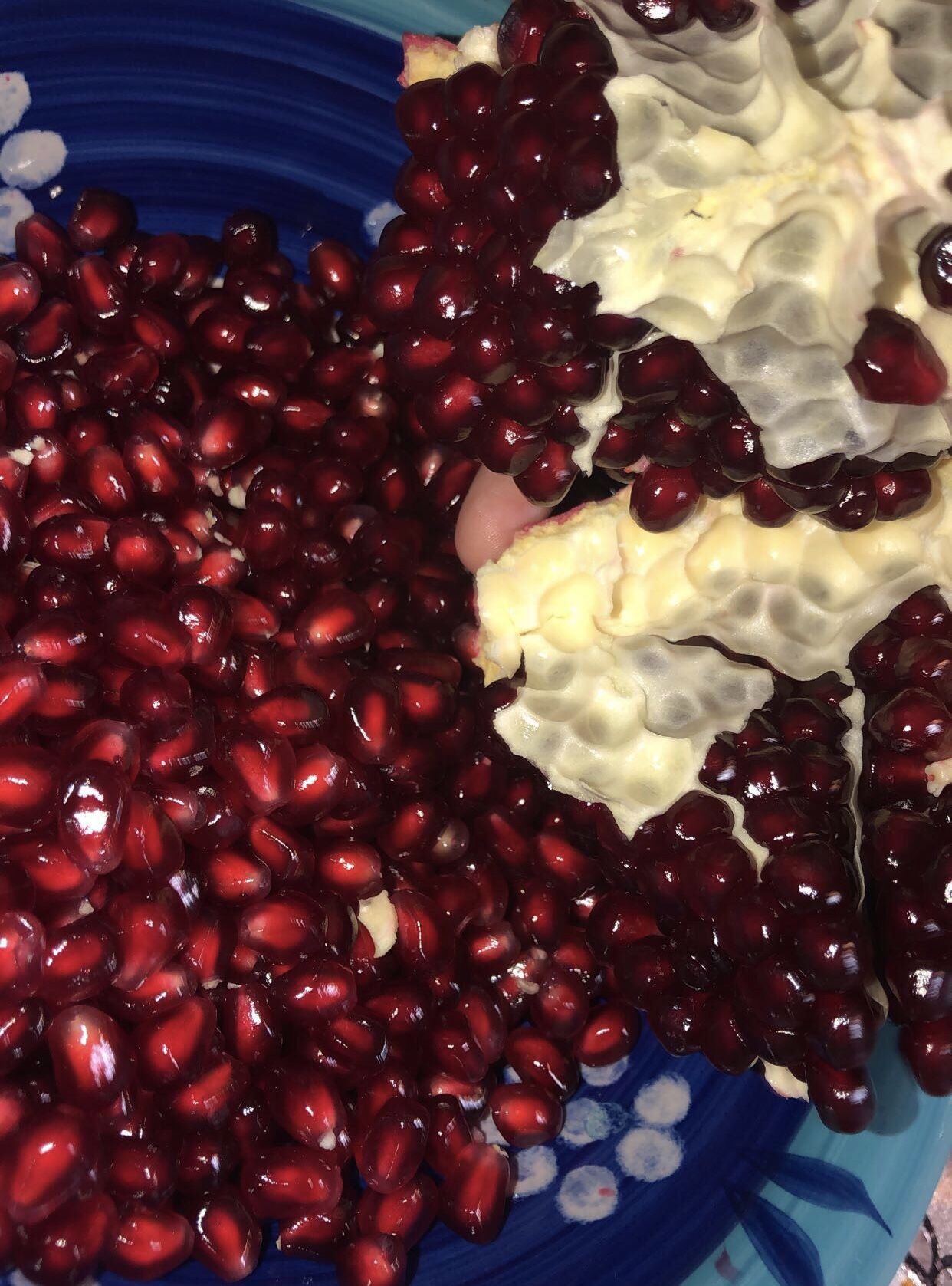 Peeled Pomegranates/ Granada’s Peladas