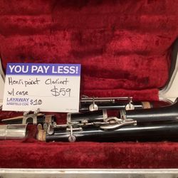 Henripoiret Clarinet w/case