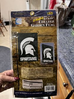 Spartans Garden Flag