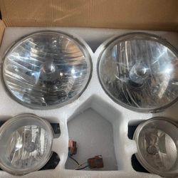 Jeep Wrangler Jk Headlights And FOG Lights Original 