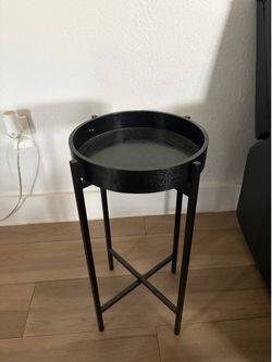 Black Side Table