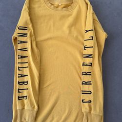 Long Sweatshirt Size M