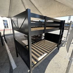 Twin Over Twin Bunk Bed 