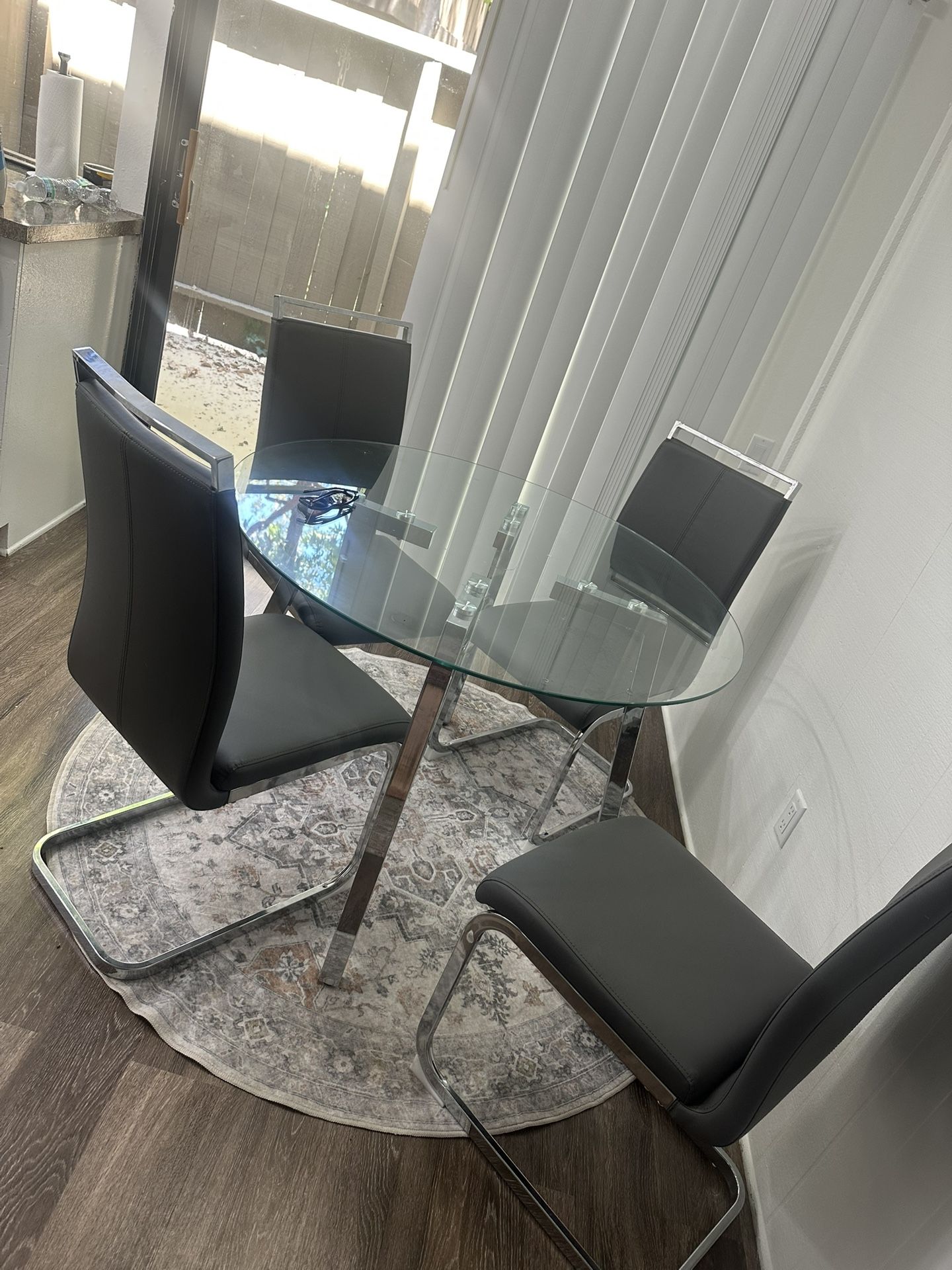 Dining Table Dark Grey