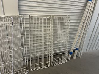5 Shelve Steel Commercial Quality Racks one for $70 or three for $150