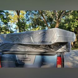 Queen Size New Thick Pillow Top Bed Can Deliver 