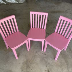 Small Wooden Kid Chairs 