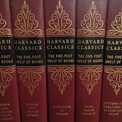 Complete 51 Volume Set Of Harvard Classic Five Feet Shelf Of Books 