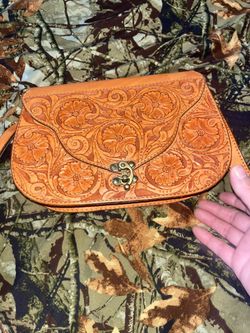 Leather Crossbody Bag (NEW) $20 FIRM Cash Only