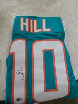 Autographed Tyreek Hill Jersey