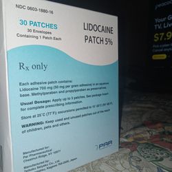 Pain.   Patches.      Lidocaine.    (    New. )