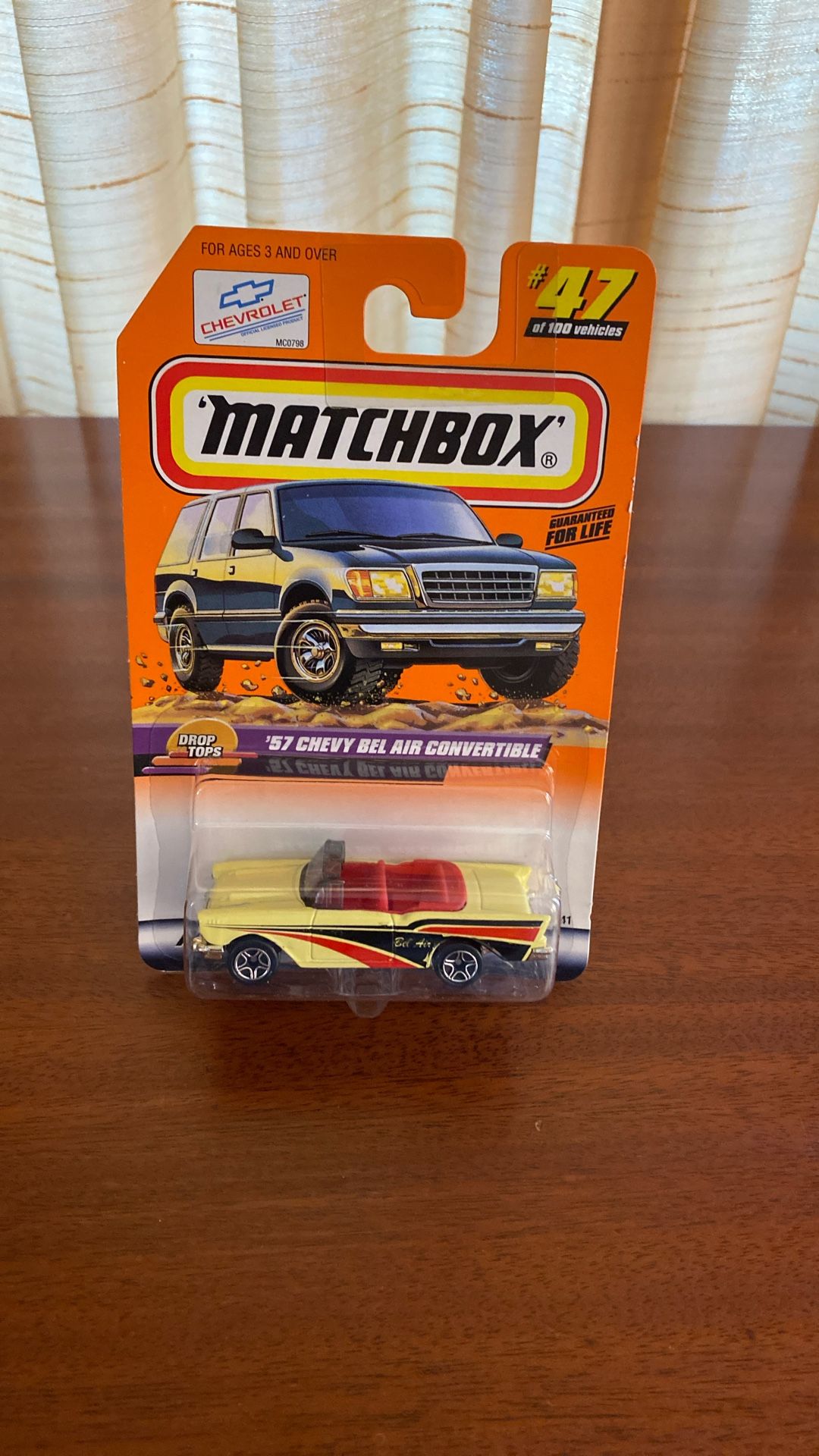 Matchbox ‘57 Chevy Bel Air Convertible #47