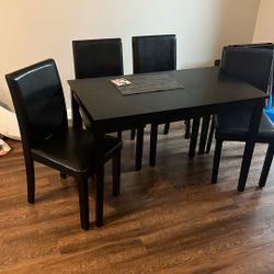 Black Dining Room table 