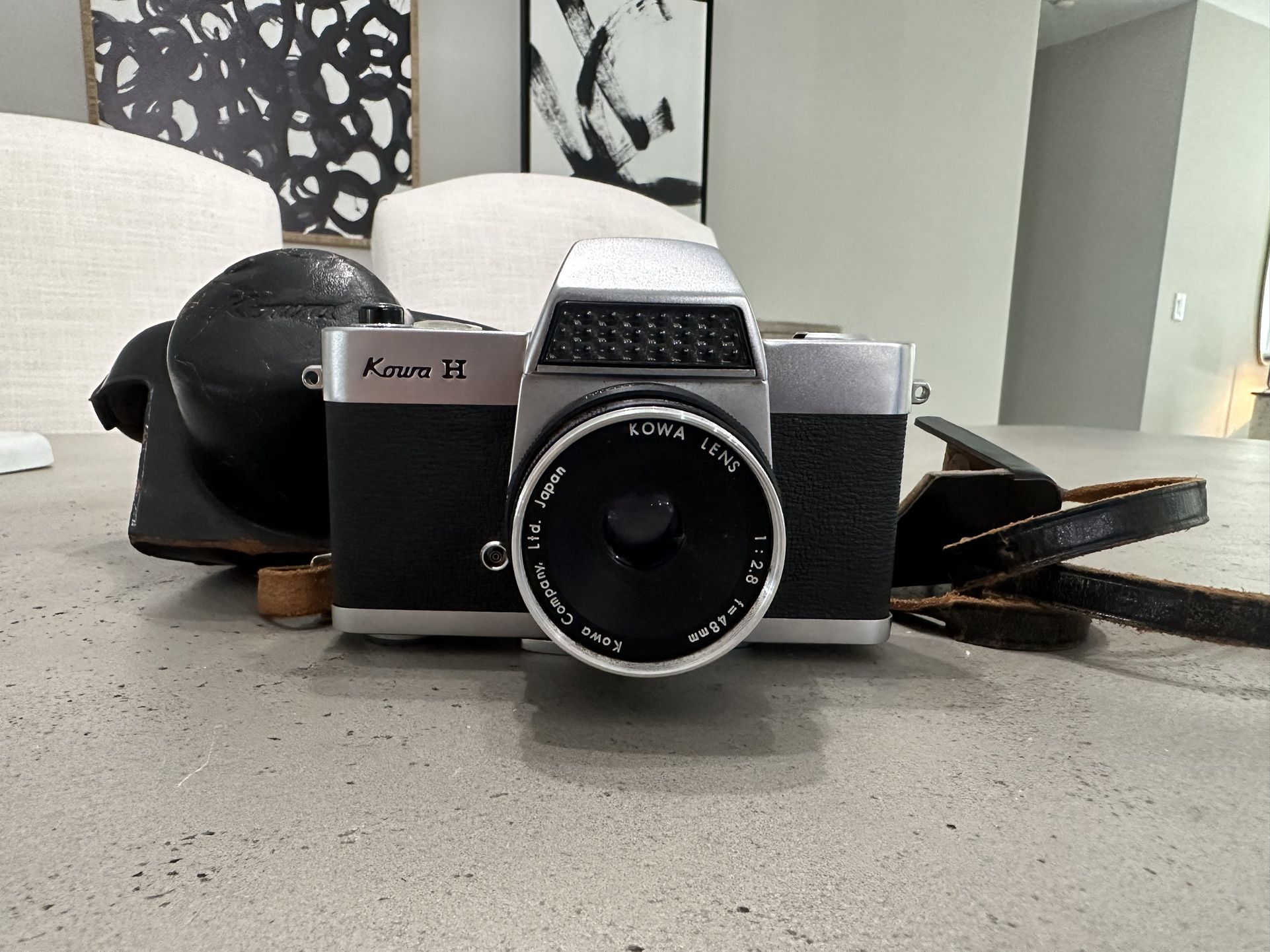 Kowa H Camera 1:2.8 F=48mm Lens Film Camera Vintage Retro