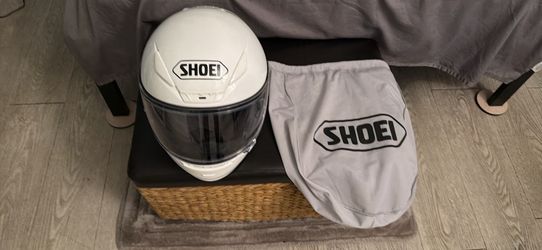 Shoei RF-1200 motorcycle helmet Size Small White + Tinted Visor