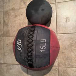 J/Fit Medicine Ball And 10lb Medicine Ball