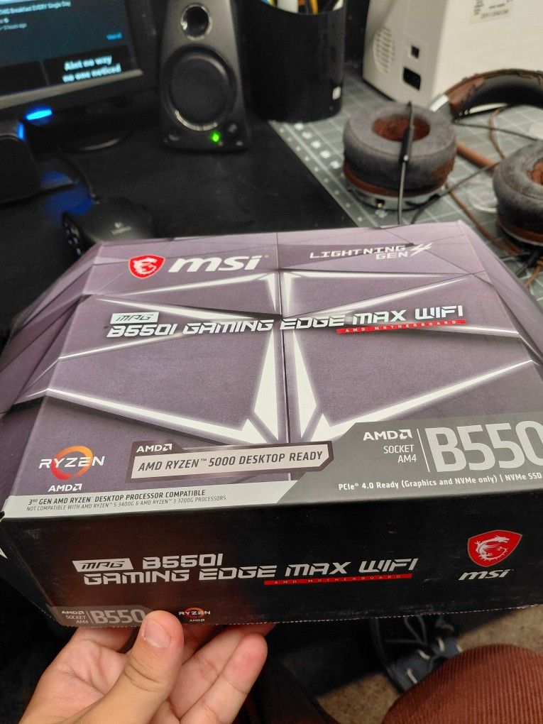 MSI MPG B550I GAMING EDGE MAX WIFI AM4 MOTHERBOARD
