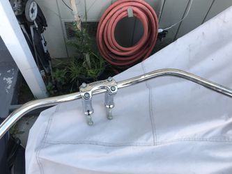 Harley Davidson handlesbars 1” whit Harley Davidson clamp and risers