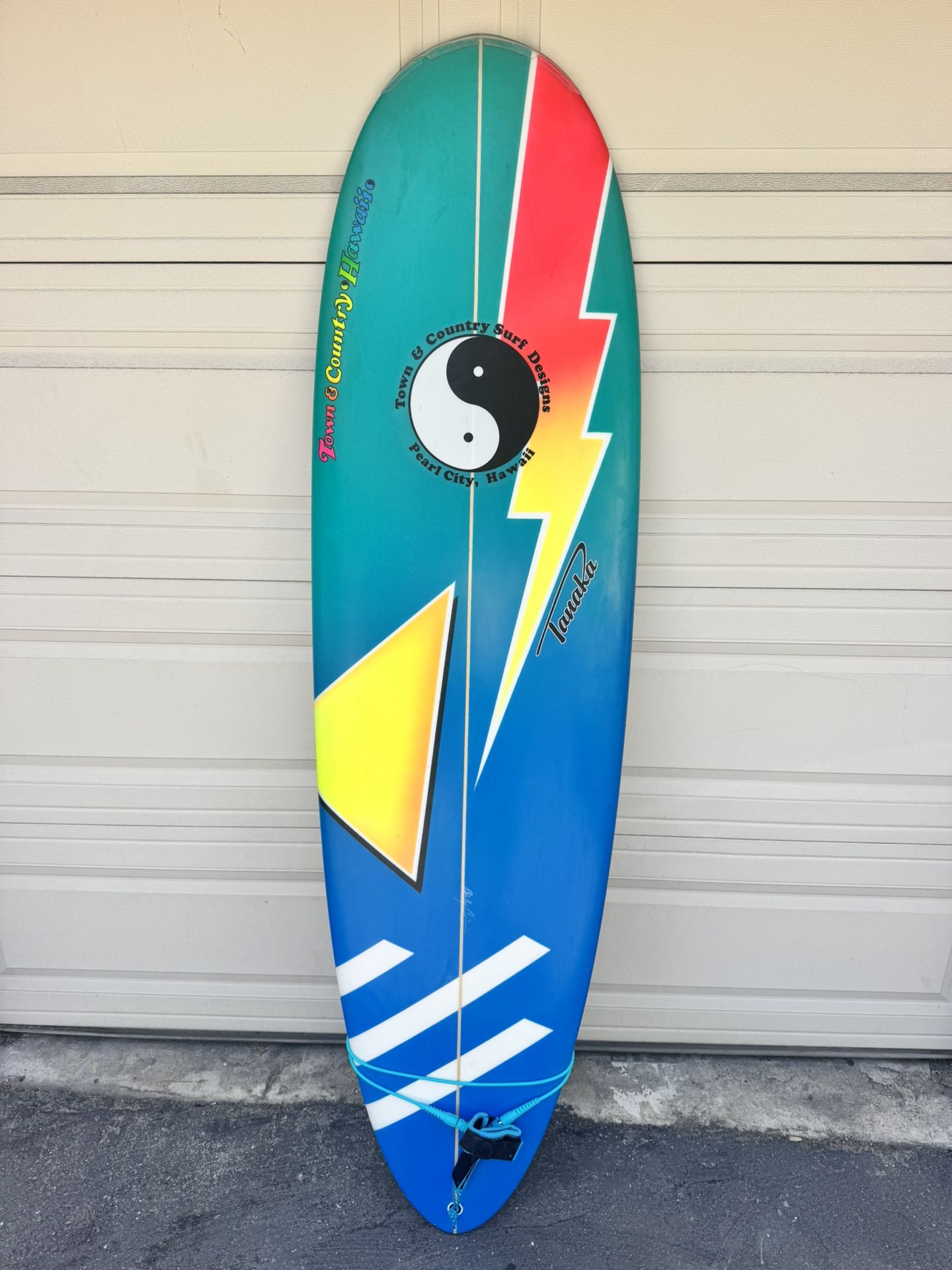 T & C Tanaka Glide Surfboard-6’-9”