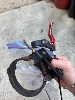 Mini bike clutch brake