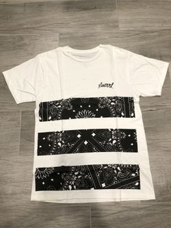 Elwood Black Bandana Tee Size Medium