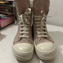 Rick Owen Ramones Pink Cotton