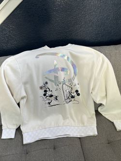 Mickey Mouse and Minnie Mouse Pullover Sweatshirt for Women by Vans Size X-small