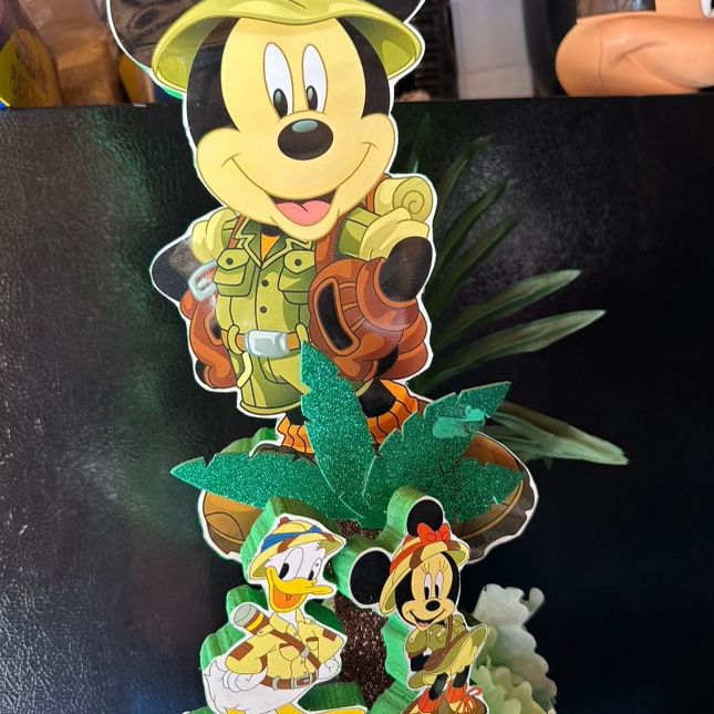 Mickey Mouse Safari Theme Party Decoration 