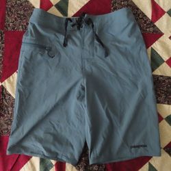 Patagonia Wavefarer Board Shorts Stretch 30 grey