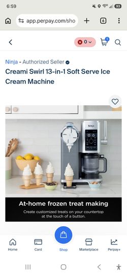 Creami Swirl 13-in-1 Soft Serve Ice Cream Machine