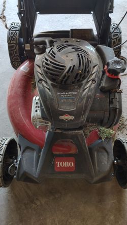 Toro lawnmower works great  and cheap!!