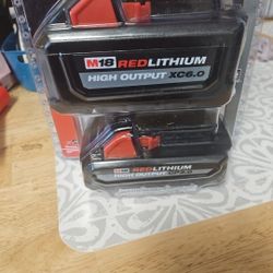 Milwaukee Red Lithium 6.0 N 3.0 Battery For Sale