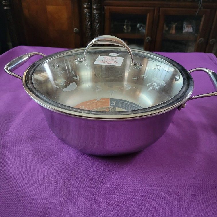 OLLA AZADORA HONDA DE 6QT TRY-PLY PRINSESS HOUSE NUEVA 
