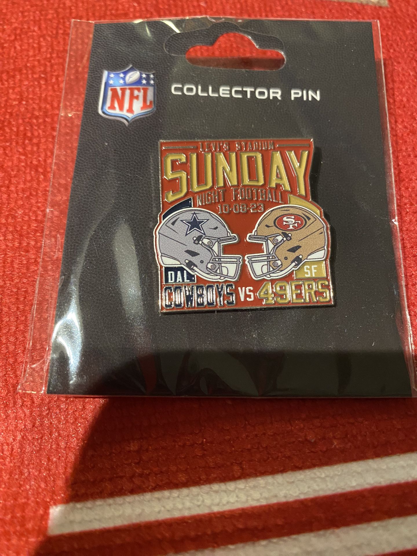 2023 Season: Cowboys Vs 49ers GAMEDAY Pin