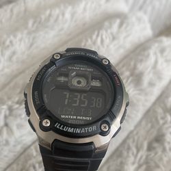 Casio water resist watch