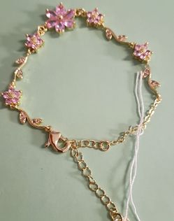 Gold plated bracelet