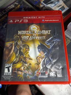 Mortal Kombat vs DC Universe PS3 Greatest Hits